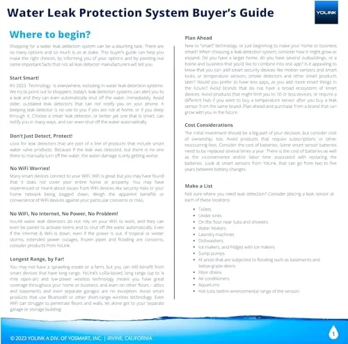 YoLink Smart Home Starter Kit Review: Leak Detection image 4