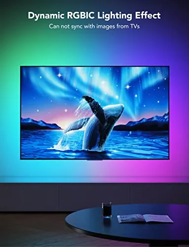 Govee TV LED Backlight Review: RGBIC Smart Lighting image 2