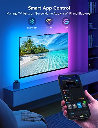 Govee TV LED Backlight Review: RGBIC Smart Lighting image 4
