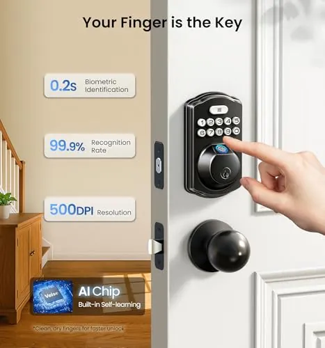 Veise KS02A Fingerprint Door Lock Review image 3