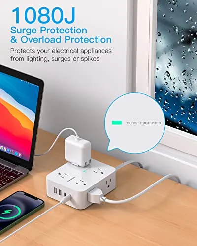 HANYCONY Power Strip Review: USB-C, Outlets and Value image 6