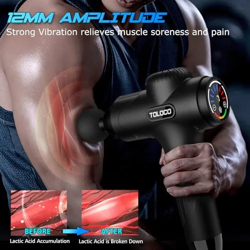 TOLOCO Massage Gun X8 Review: Performance and Value image 4