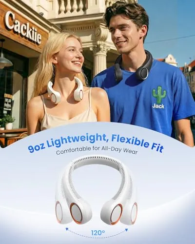 Gaiatop Portable Neck Fan Review: Cooling and Value image 6