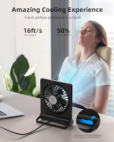 Koonie USB Fan Review: Small Desk Fan for Home Office image 3