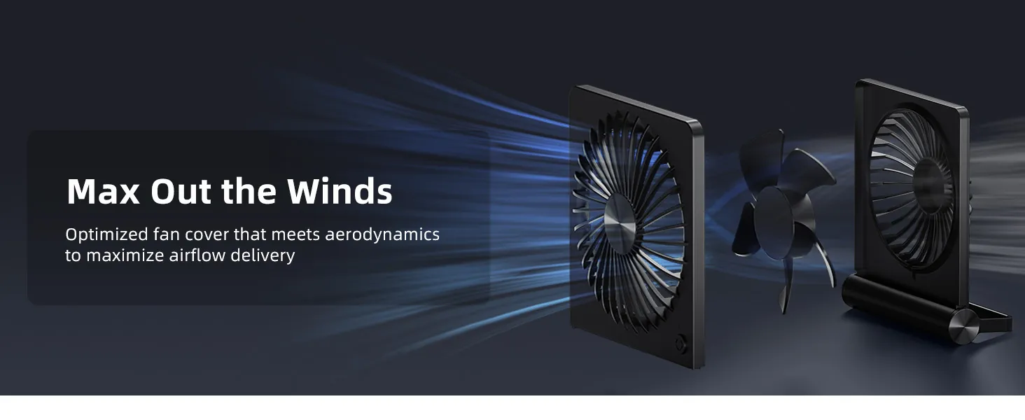 Koonie USB Fan Review: Small Desk Fan for Home Office image 9