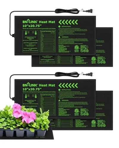 BN-LINK Seedling Heat Mat Review: 4-Pack Germination Aid image 2