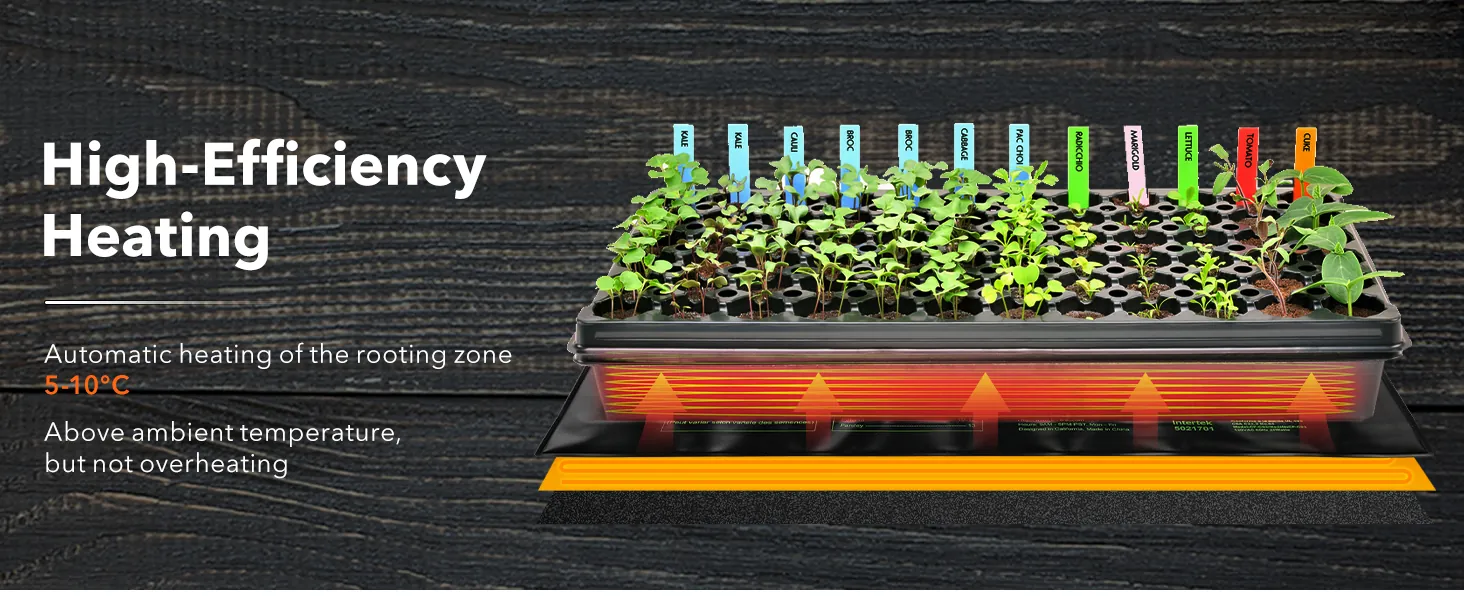 BN-LINK Seedling Heat Mat Review: 4-Pack Germination Aid image 9