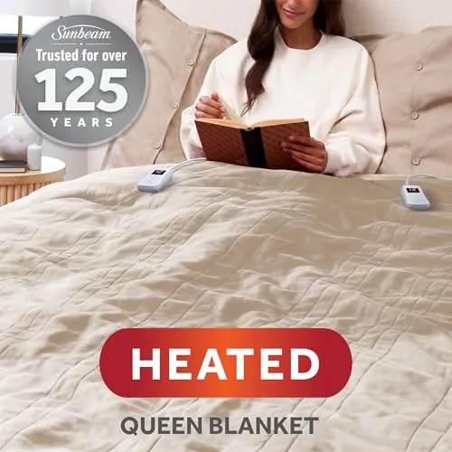 Sunbeam Royal Posh Heated Blanket Queen Review image 3