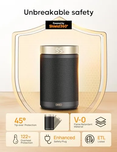 DREO Space Heater Review: Heat, Noise and Value image 6