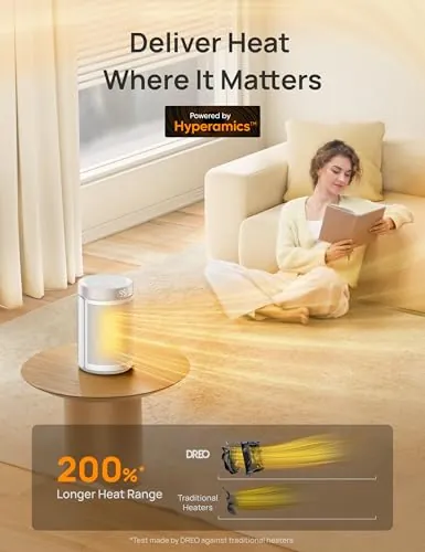 DREO Space Heater Review: Quiet 1500W Heat image 5