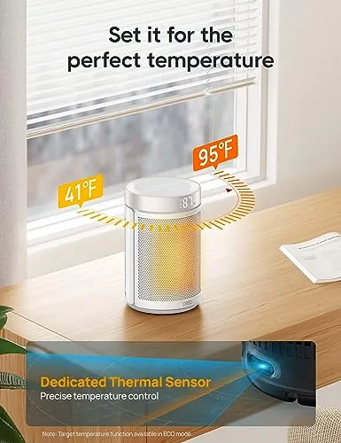 DREO Space Heater Review: Quiet 1500W Heat image 6