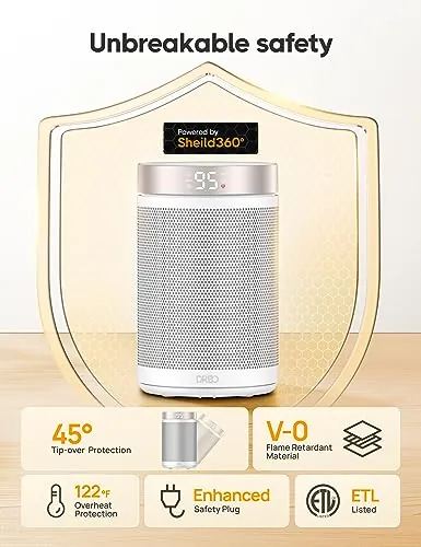 DREO Space Heater Review: Quiet 1500W Heat image 7