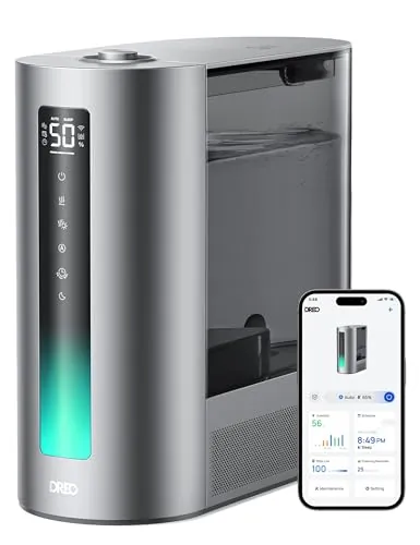 DREO HM713S Humidifier Review: Smart Warm and C...