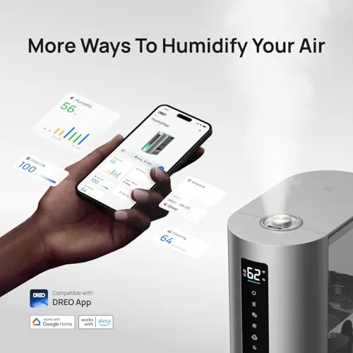 DREO HM713S Humidifier Review: Smart Warm and Cool Mist image 3