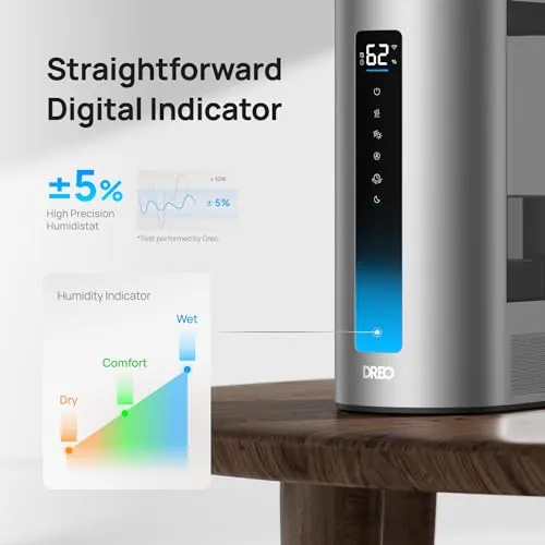 DREO HM713S Humidifier Review: Smart Warm and Cool Mist image 4