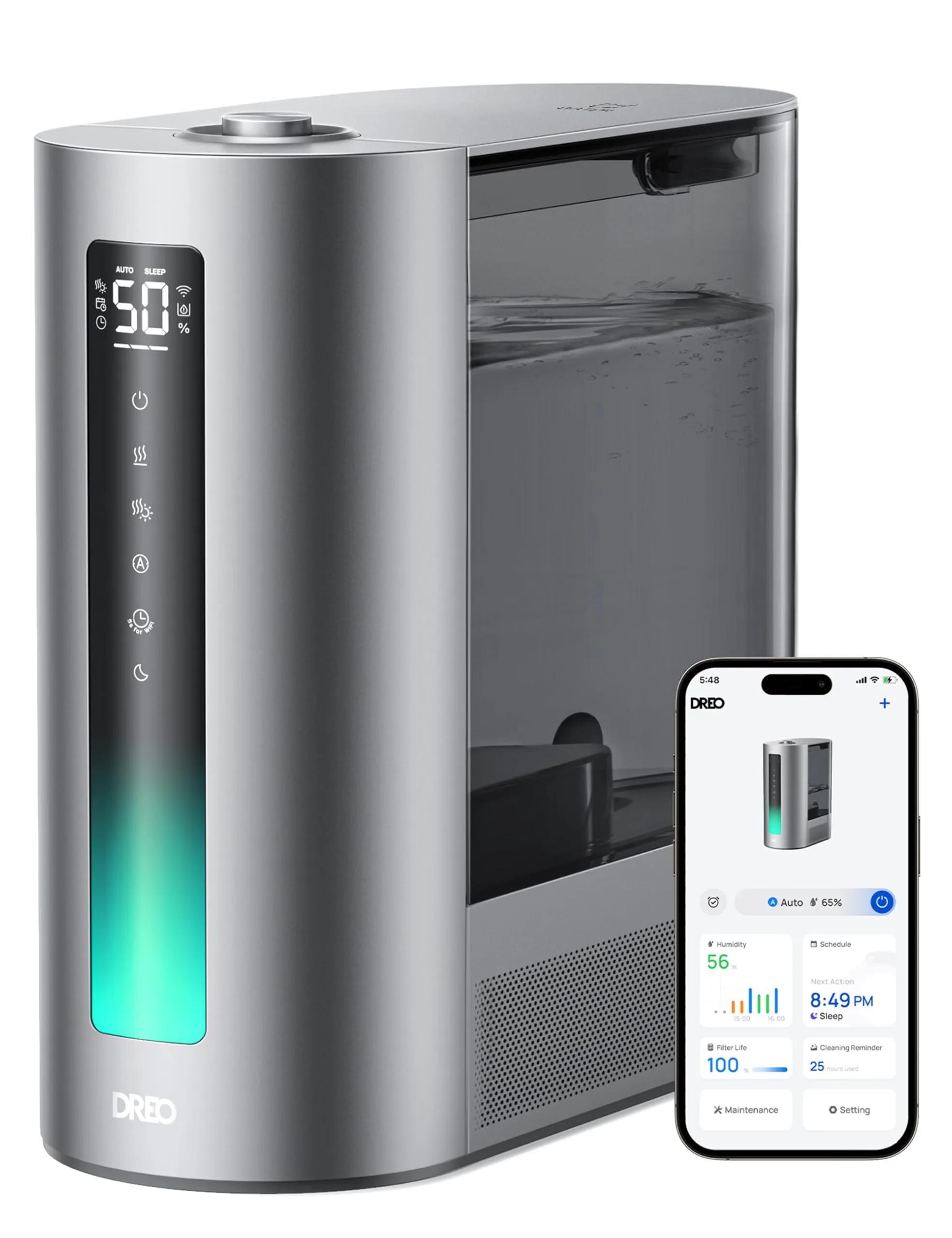DREO HM713S Humidifier Review: Smart Warm and Cool Mist image 8