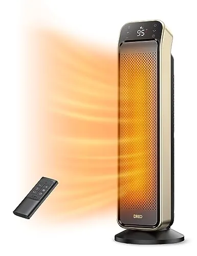 DREO Space Heater Indoor Review: Quiet Bedroom Heating image 2