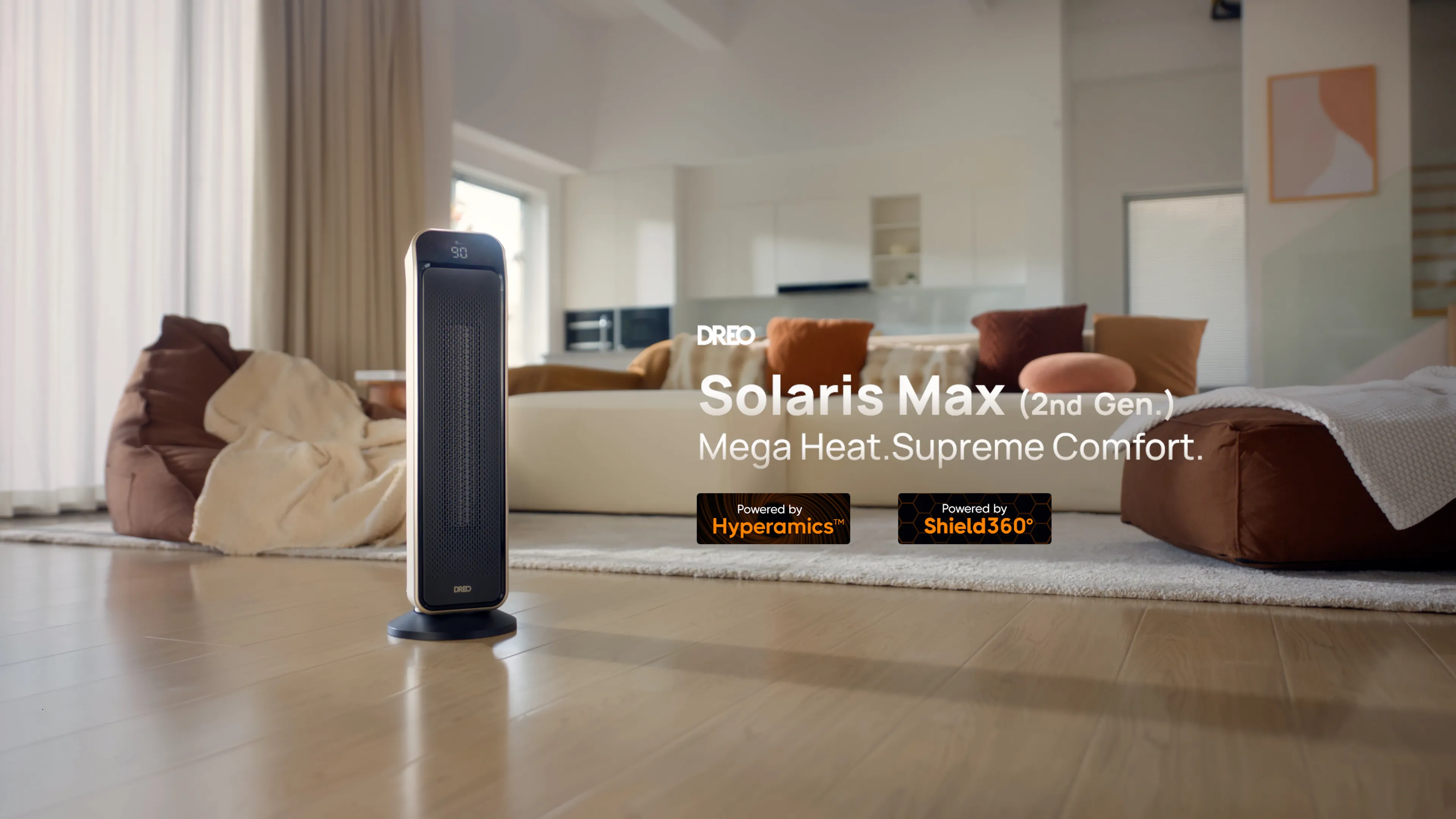 DREO Space Heater Indoor Review: Quiet Bedroom Heating image 8