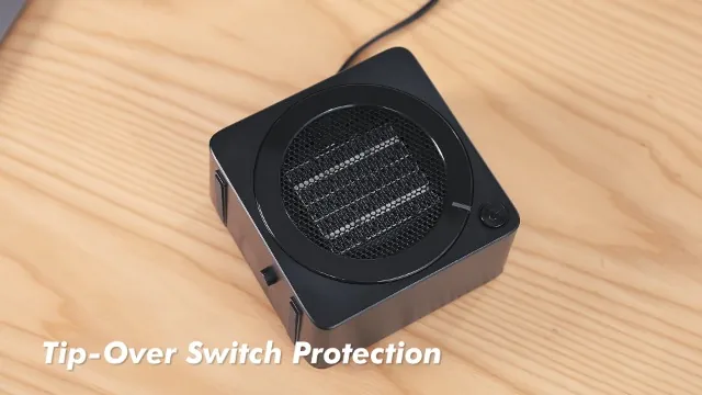 Gaiatop Mini Space Heater Review: 500W Desk Heat image 8