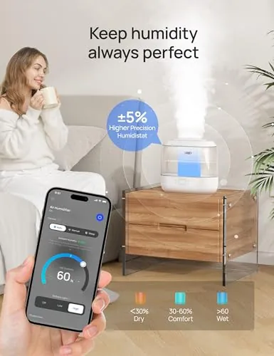 Dreo HM311S Smart Humidifier Review: Bedroom Comfort image 3