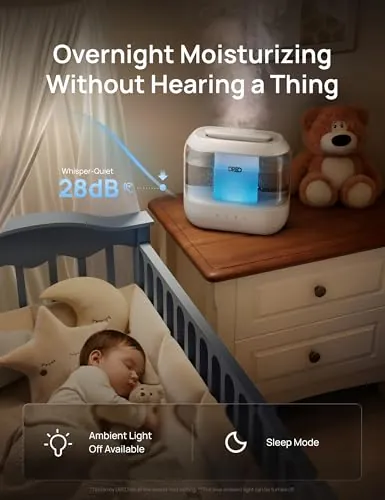 Dreo HM311 Humidifier Review: Quiet 4L Bedroom Mist image 6