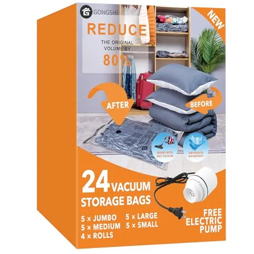 GONGSHI Vacuum Seal Bags Review: Storage and Travel Use image 2