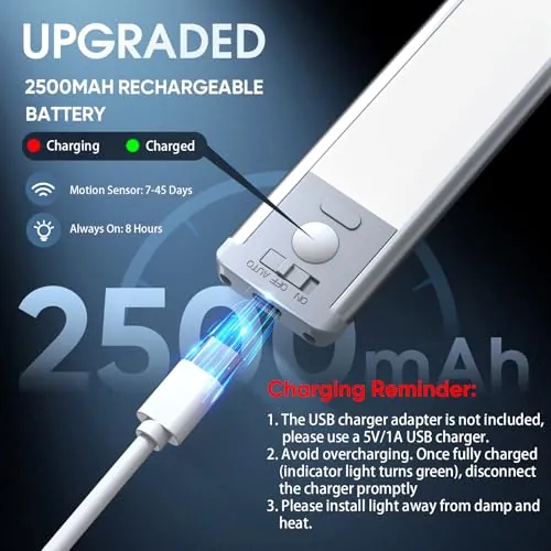 MCGOR Under Cabinet Lighting Review: Motion Sensor LED image 5