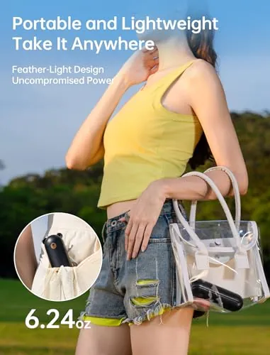 JISULIFE Handheld Fan 8 Plus Review: Portable Cooling image 7
