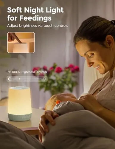 Momcozy White Noise Machine Review: Sleep, Light and App image 5