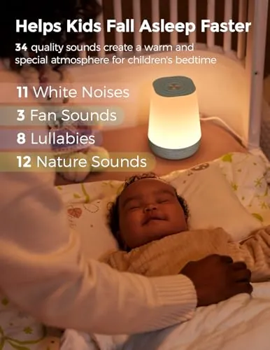 Momcozy White Noise Machine Review: Sleep, Light and App image 6