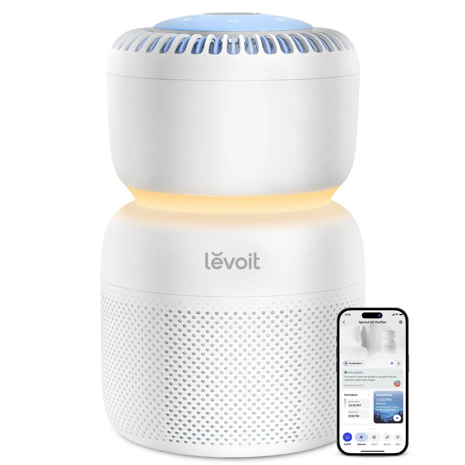 LEVOIT Sprout Air Purifier Review: Smart Bedroo...