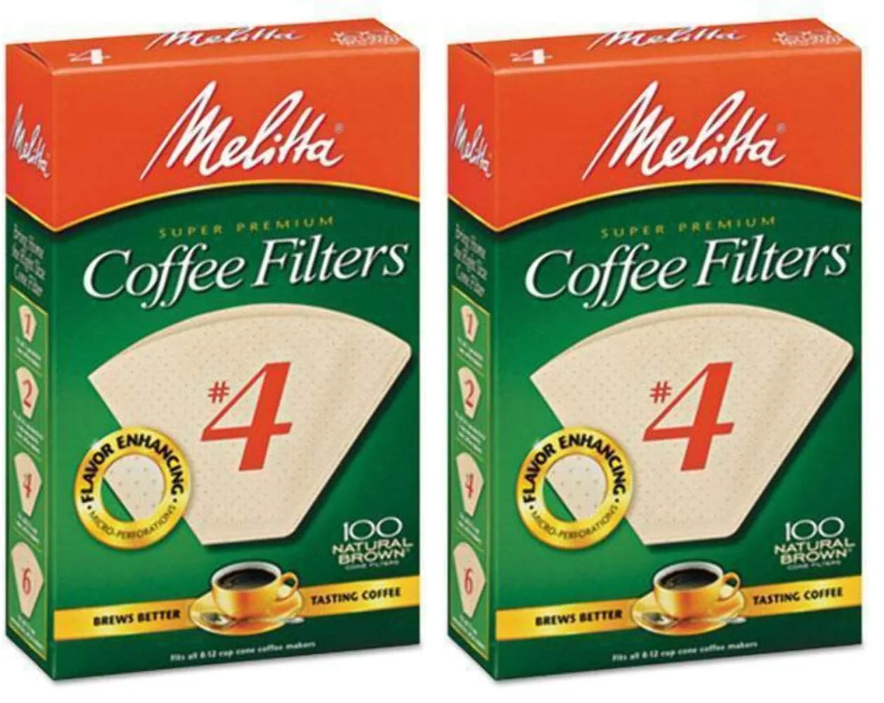 Melitta #4 Cone Coffee Filters Review: Fit, Tas...