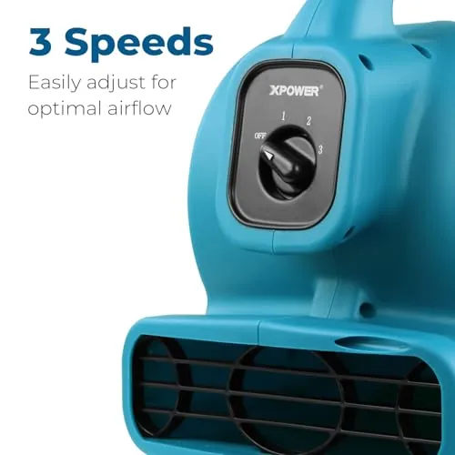 XPOWER P-80 Air Mover Review: Drying and Ventilation image 3