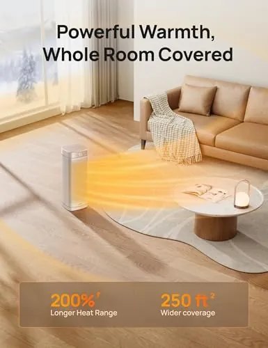 DREO Space Heater Review: Quiet 1500W Indoor Heat image 3