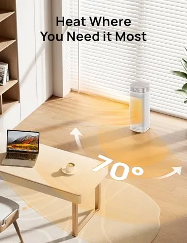 DREO Space Heater Review: Quiet 1500W Indoor Heat image 5