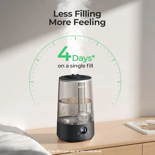 Homvana H101 Humidifier Review: Quiet Bedroom Cool Mist image 4