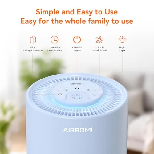 AIRROMI A2001 Air Purifier Review: Pet and Bedroom Use image 3