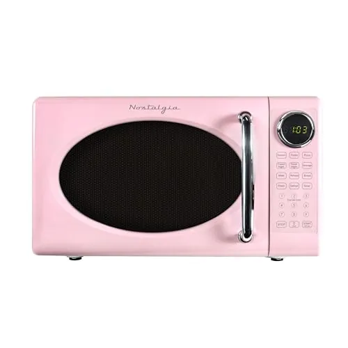 Nostalgia Retro Microwave Oven Review: Compact Kitchen Use