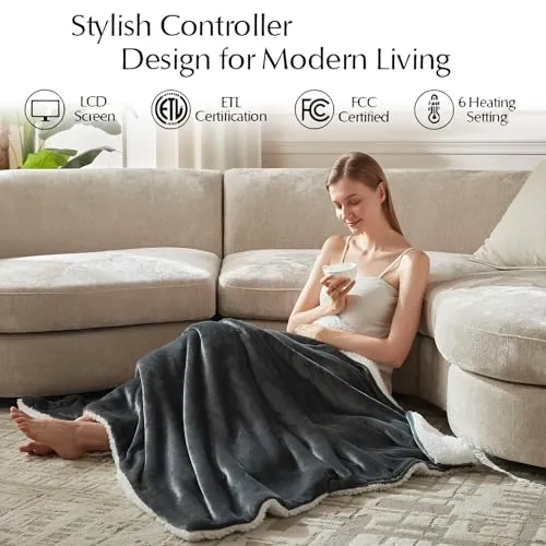 SNUGSUN Heated Blanket Throw Review: Comfort and Value image 6
