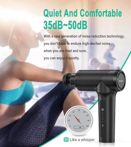 Medcursor Massage Gun Review: Quiet Home Muscle Recovery image 6