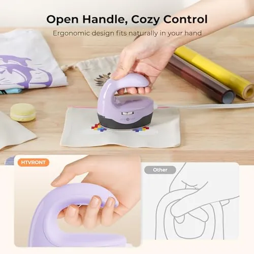 HTVRONT H1 Mini Heat Press Review: Portable Craft Tool image 7