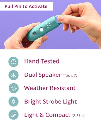 Vantamo Personal Alarm Review: 130 dB Safety Keychain image 3