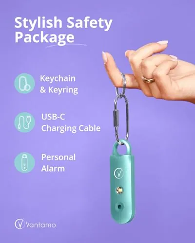 Vantamo Personal Alarm Review: 130 dB Safety Keychain image 4