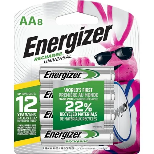 Energizer Recharge Universal AA Batteries Review image 5