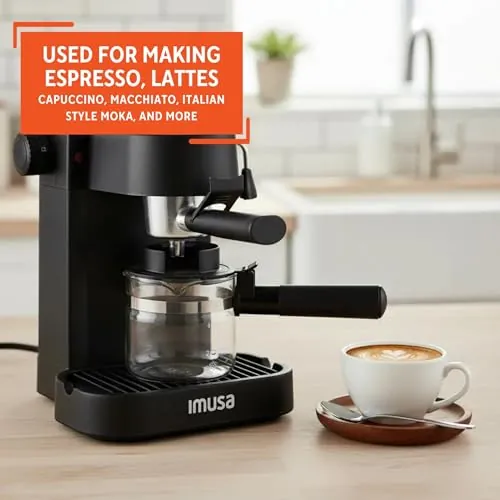 IMUSA Espresso Maker Review: 4-Cup Home Coffee Machine image 6